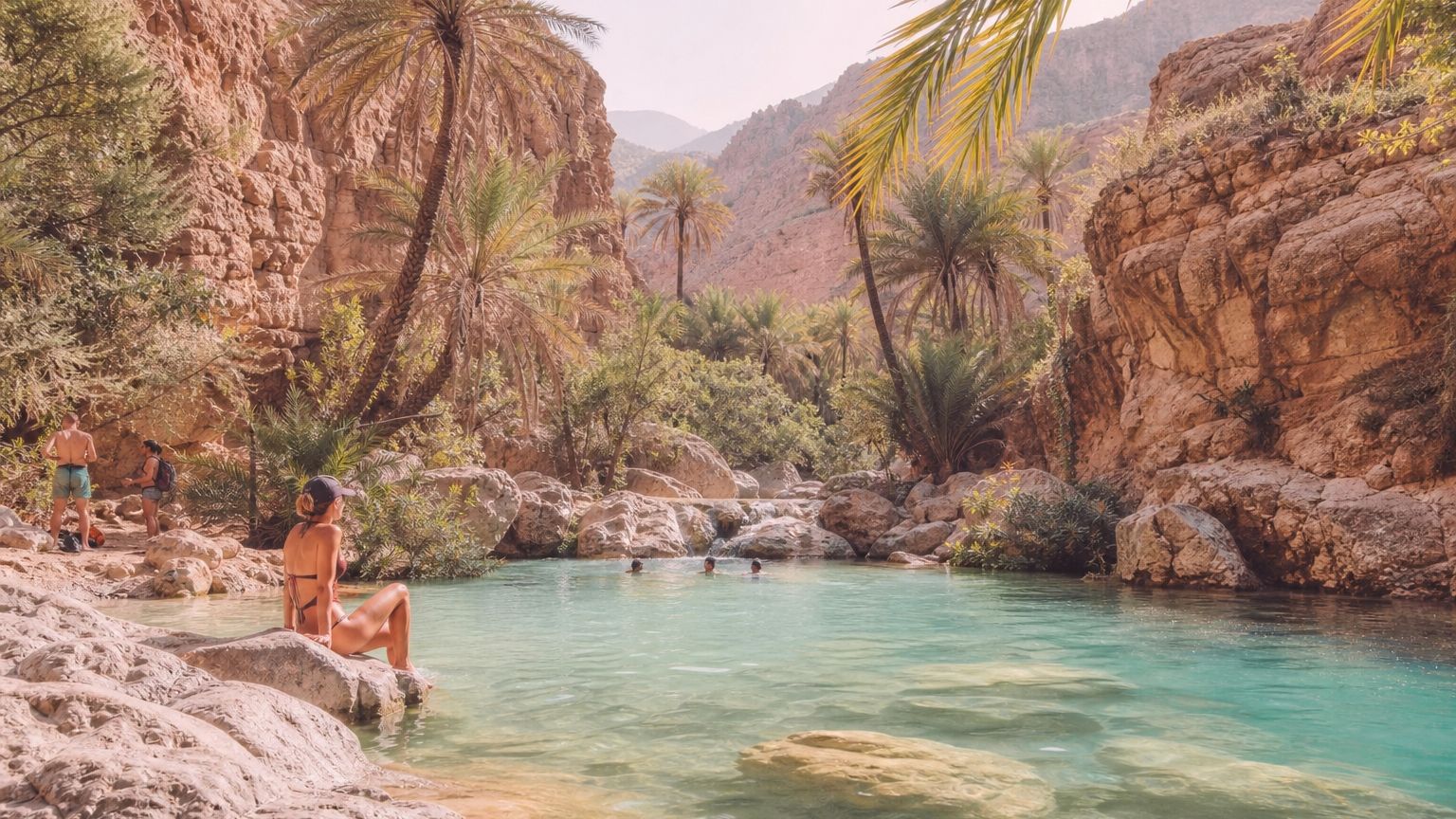 Bassins naturels de Paradise Valley près d'Agadir